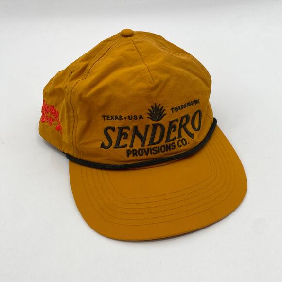 Sendero Provisions yellow golden nylon hat main image 4